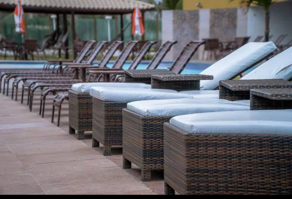 Апартаменты Tabatinga Flat - Pe Na Areia! Beira Mar! Конди Экстерьер фото